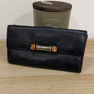 Black Leather Wallet